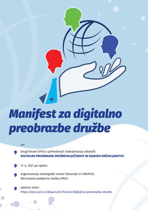 Manifest: Digitalna preobrazba družbe