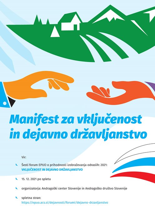 Manifest: Vključenost in državljanstvo