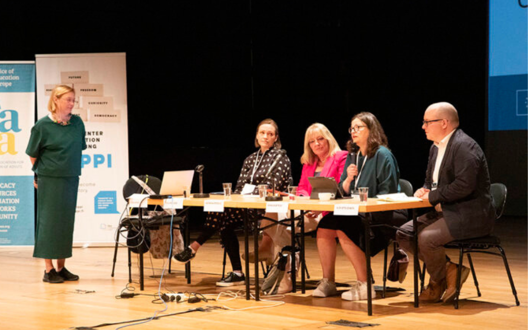 Katarina Popović (ICAE) na zaključnem panelu Katarina Popović (ICAE) na zaključnem panelu