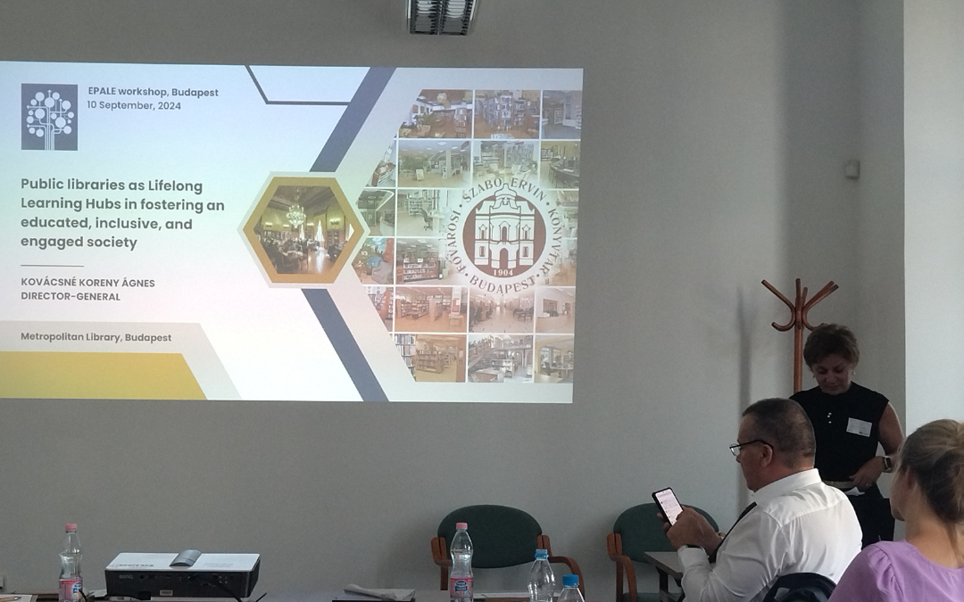 Agnes Koreny o inovativnem učenju v knjižnicah Agnes Koreny o inovativnem učenju v knjižnicah