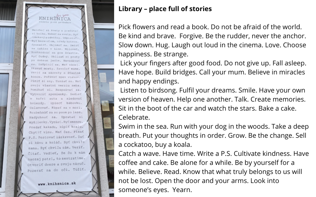 Library - place full of stories